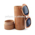 Billiger cooler kundenspezifischer Firmenzeichen-Bambus-Sonnenbrillekasten